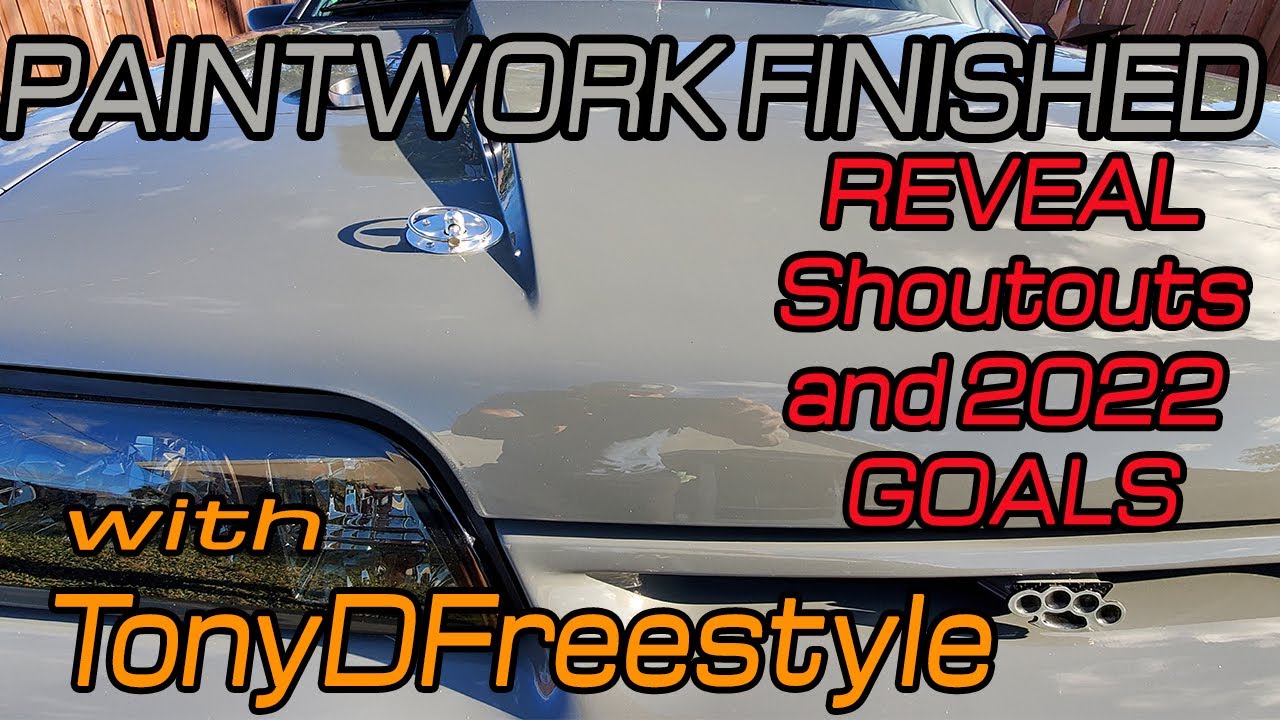 Paintwork Finished - Shoutouts - and 2022 Goals Foxbody Mustang GT Stroker Turbo Build