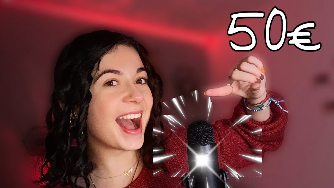 &bull; ASMR FR &bull; MICRO &agrave; 50&euro; &bull;  (on re teste mon ancien micro) 😍