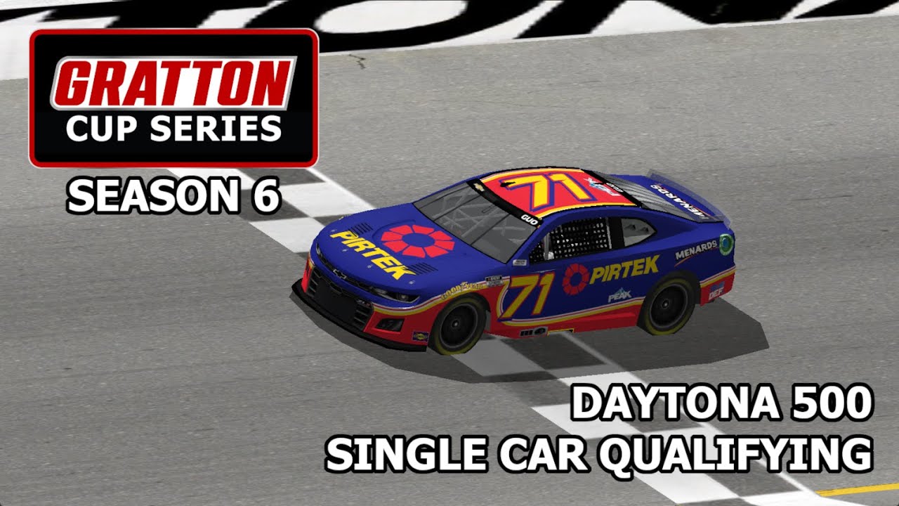 NR2003 Gratton Cup Series Season 6 - Daytona 500 Single Car Qualifying