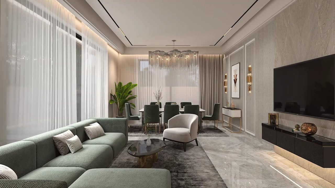 Luxury 3D Villa Walkthrough | Modern Home Design 🏡 #LuxuryVilla #3dvisualization #3dvisualization