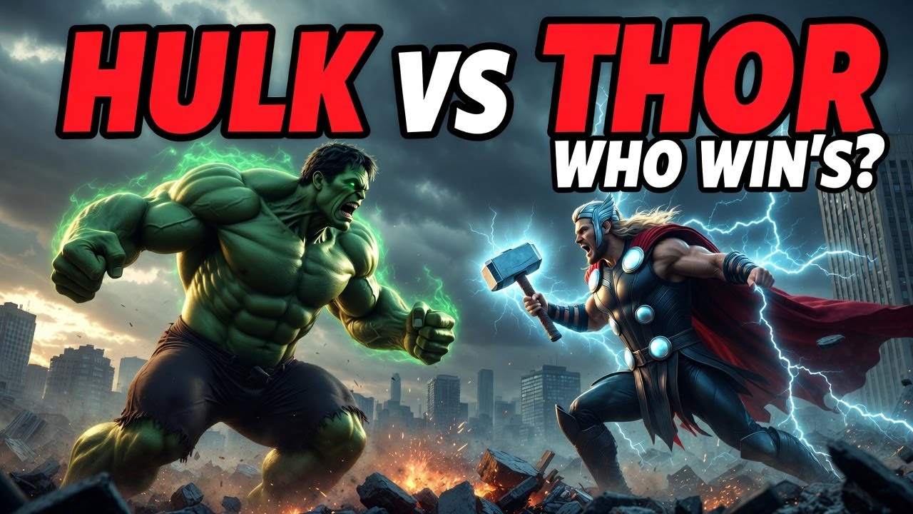 Hulk vs Thor: Epic Final Battle