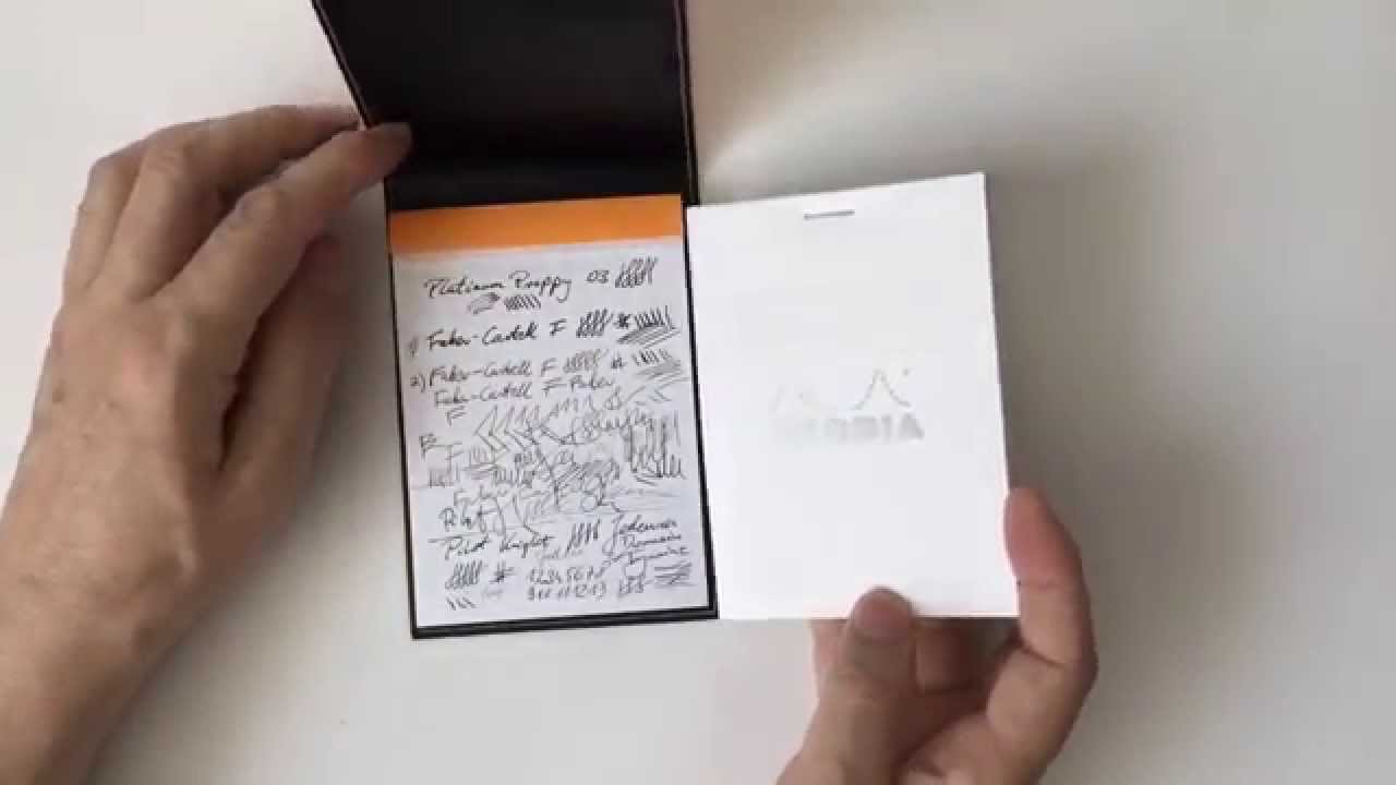 Notes Rhodia Ice - prezentacja modelu