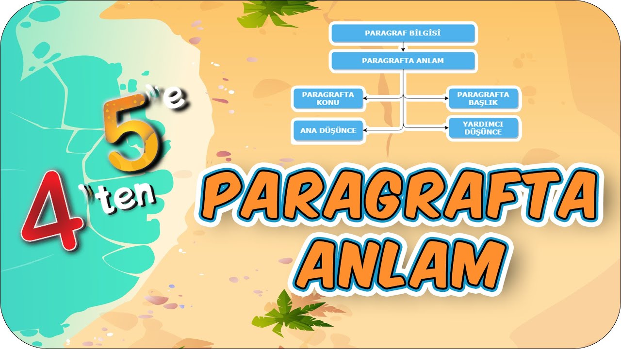 Paragrafta Anlam 📙 4'ten 5'e Hazırlık Kampı #2024