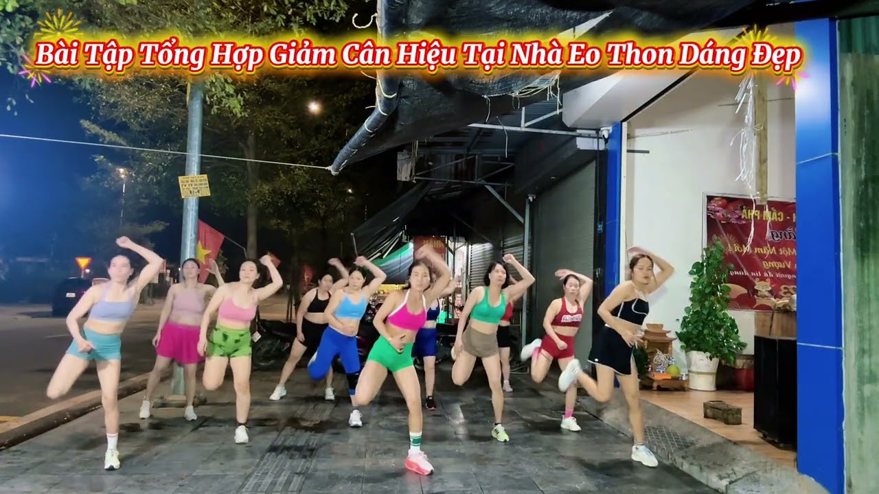 BÀI TẬP THỂ DỤC GIẢM CÂN HIỆU QUẢ TẠI NHÀ #aerobic #eosau #giammo #giammotainha #hottrend 