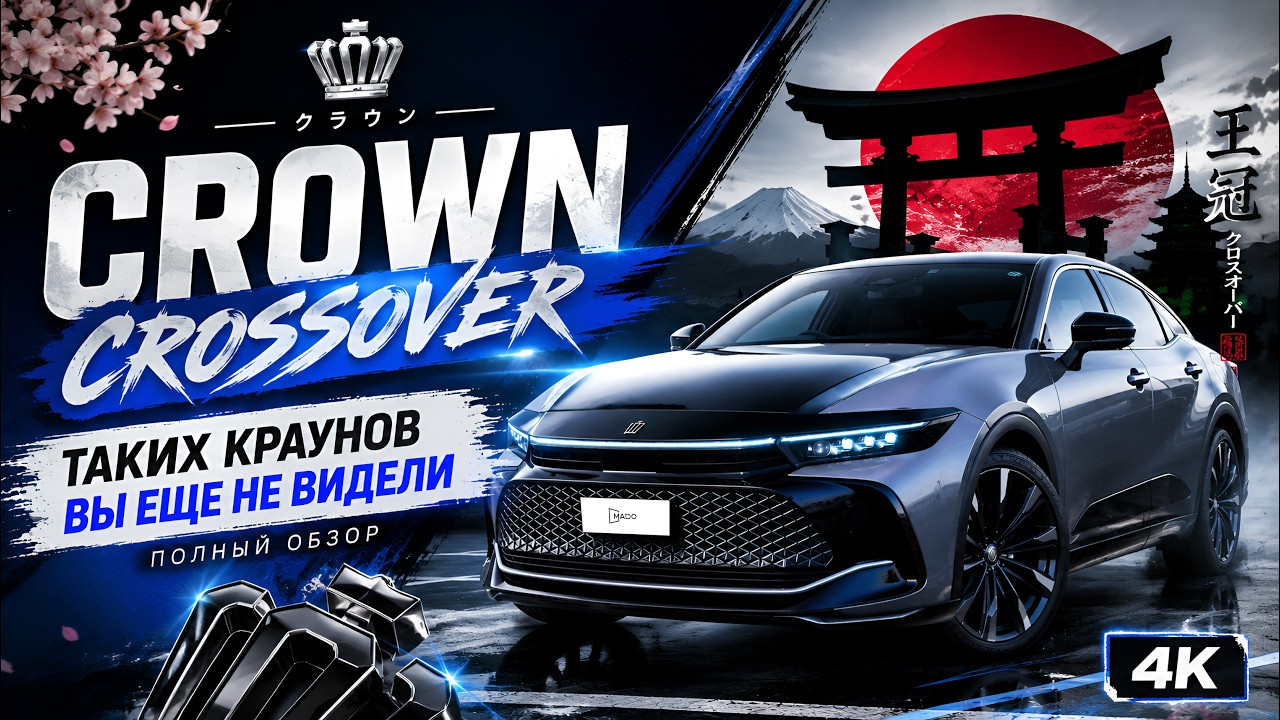 TOYOTA CROWN 2024 &mdash; КОРОЛЬ ВЕРНУЛСЯ!