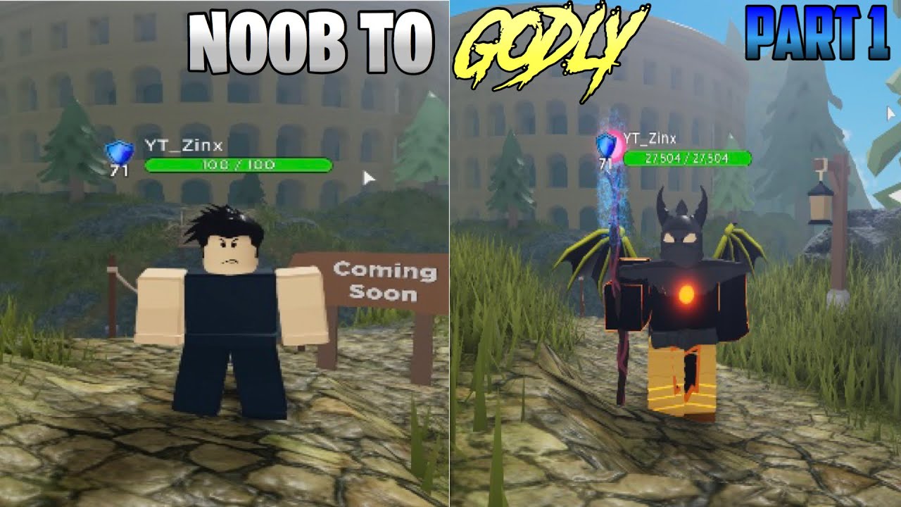NOOB TO GODLY PART 1 - RUMBLE QUEST
