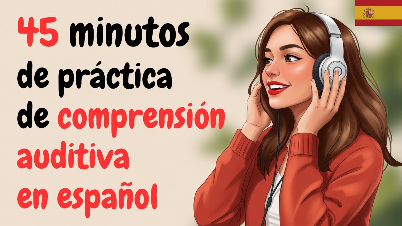 Spanish Conversation Practice | 45 minutes of Everyday Spanish Listening | Spanish Podcast
