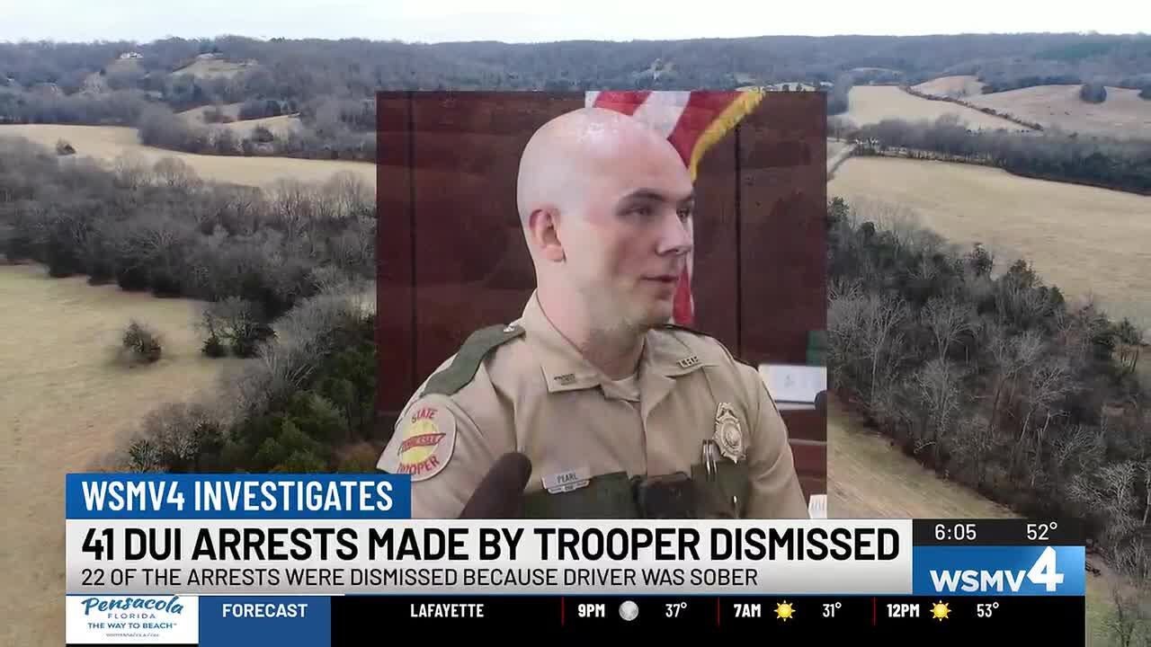 41 DUI arrests by single Tennessee trooper dismissed in Bedford County