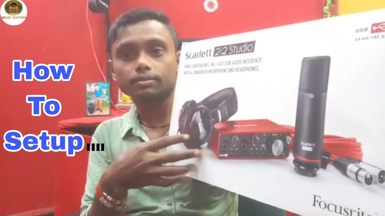 How To Setup Focusrite Scarlett 2i2 3rd Gen / Audio Interface 2023-24 / install Focusrite control