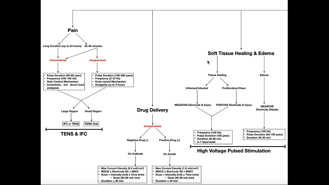 Overview Flowchart for Therapeutic Modalities