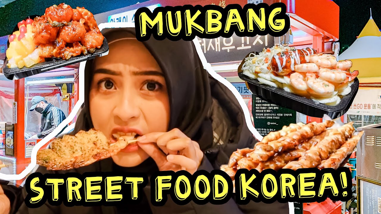 DAILY VLOG 🇰🇷 MUKBANG STREET FOOD KOREA DI MALAM HARI! ❤️ EXPLORE DAEGU EP. 2