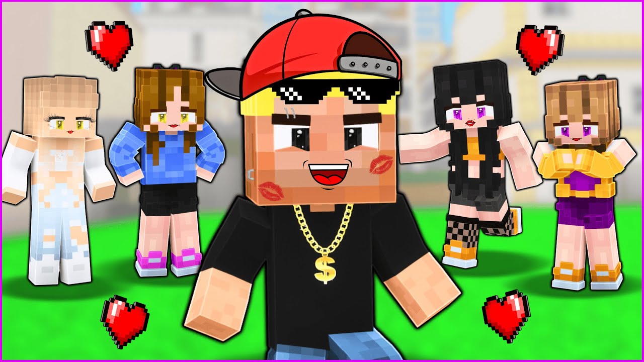 ŞEHİRDEKİ TÜM KIZLAR POPÜLER EFEKAN'A AŞIK OLDU! 😍 - Minecraft
