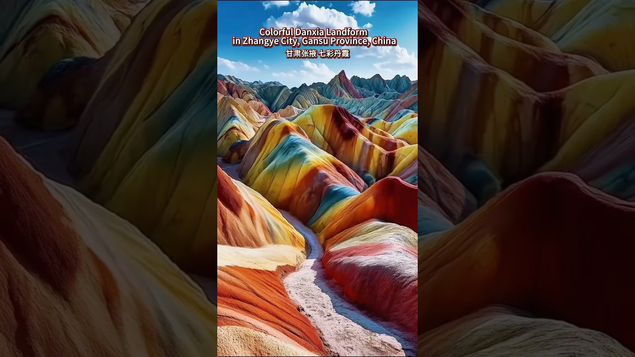 Feel the Awe! Zhangye Colorful Danxia – China’s Most Spectacular Danxia.
