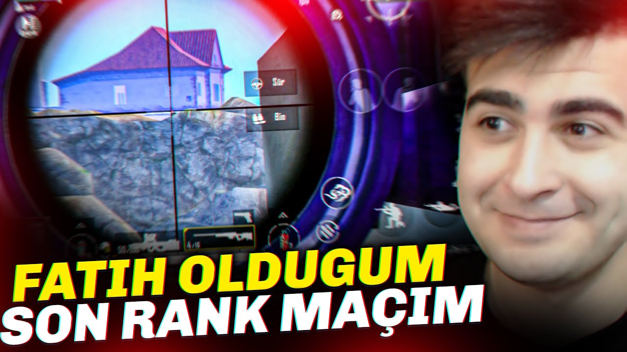 FATİH OLDUĞUM SON RANK MAÇIM! C8S22