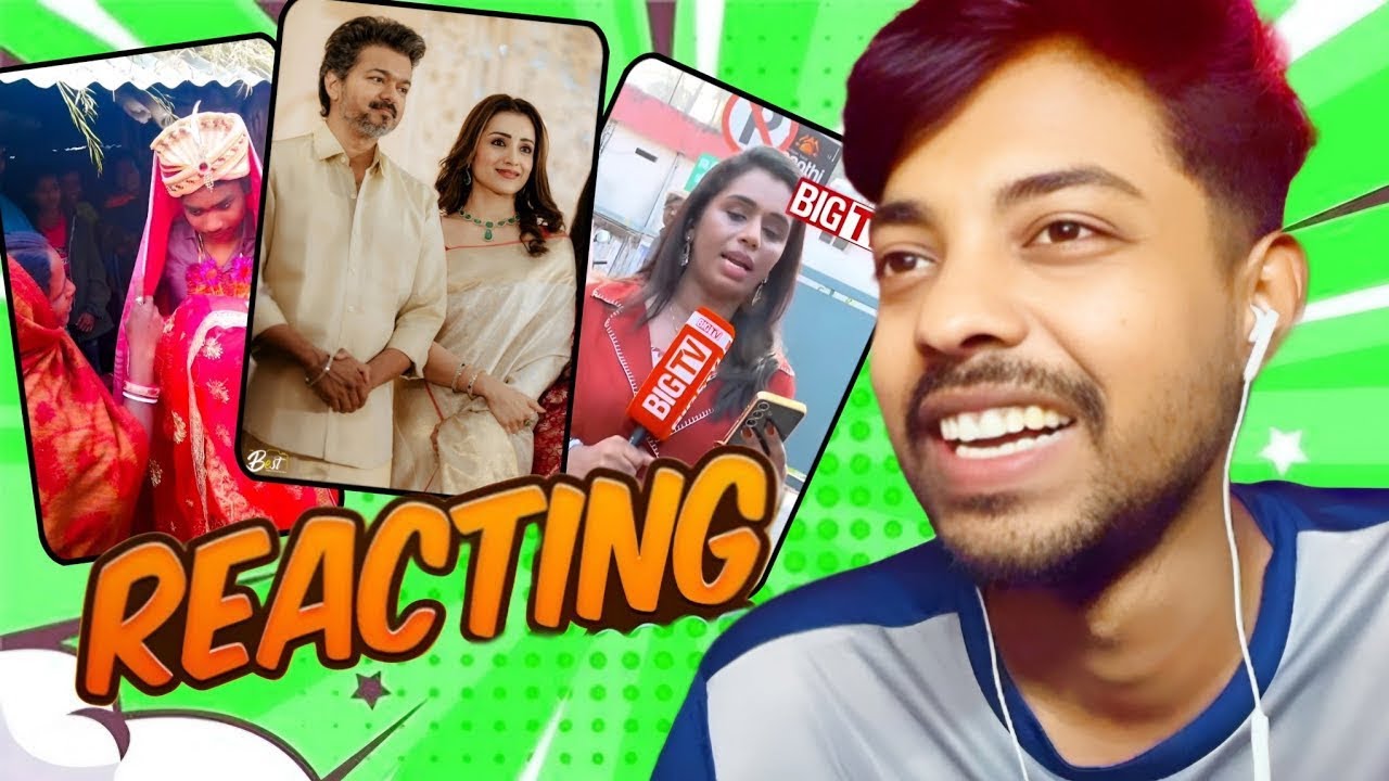 Let's talk about instagram trending reels ! Reacting to reaction ! itzmevijin