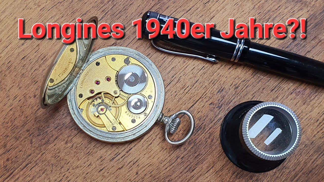 Longines Vintage Taschenuhr aus den 1940er Jahre mit 19.75 N Kaliber ⌚️