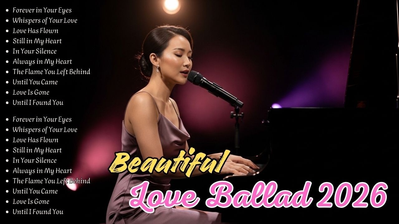 Beautiful Love Songs Playlist 💘 | 'My Love' to 'The Most Beautiful Gift' | Love Ballads
