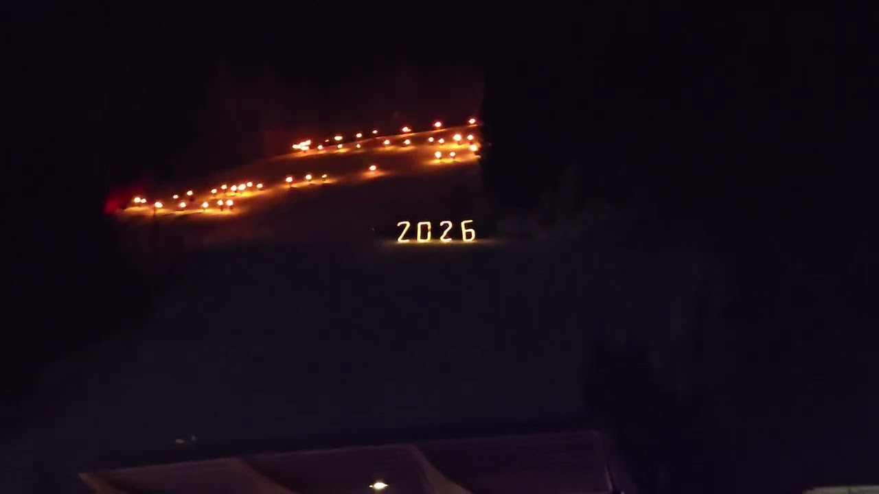Fiaccolata monte Lussari Camporosso in Valcanale Tarvisio, 01.01.2026 - Parte 1