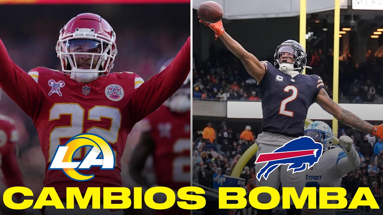 ANÁLISIS MCDUFFIE a los RAMS, MOORE a los BILLS