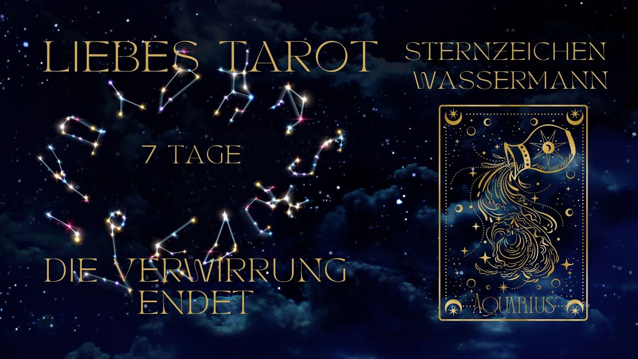 ♒️❤️Wassermann Liebe - jemand liebt dich mehr als du denkst❤️♒️