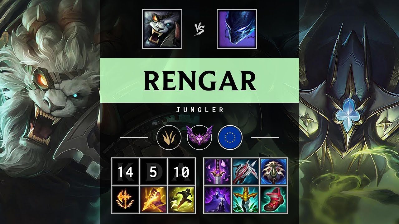 Rengar Jungle vs Nocturne - EUW Master Patch 25.20
