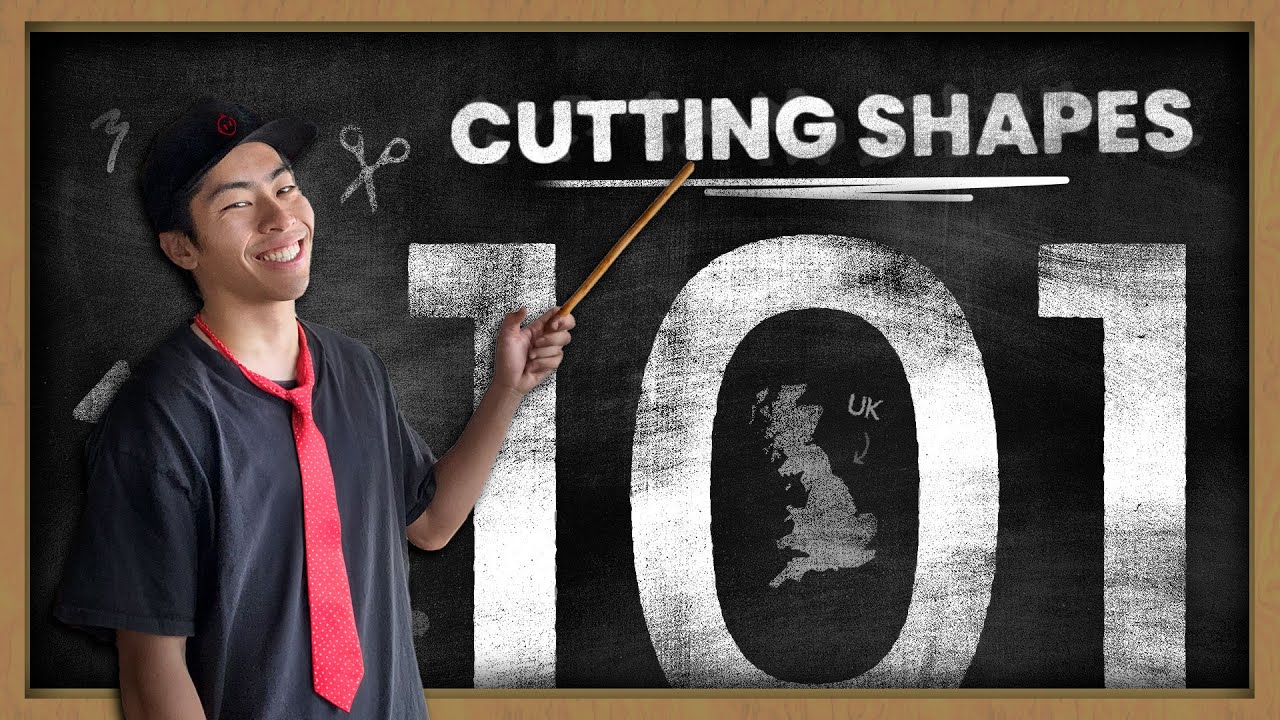 Cutting Shapes Tutorial For Beginners | Cutting Shapes 101 with Kentobaby