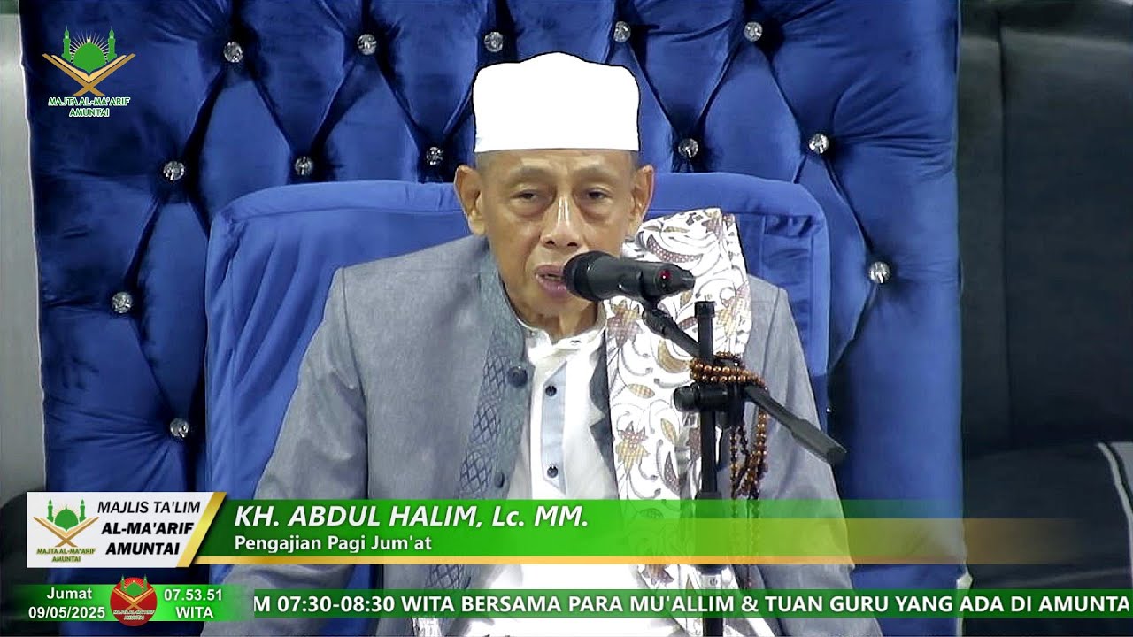 🔴[LIVE] PENGAJIAN PAGI JUM'AT 20/02/2026 BERSAMA KH. ABDUL HALIM Lc, MM