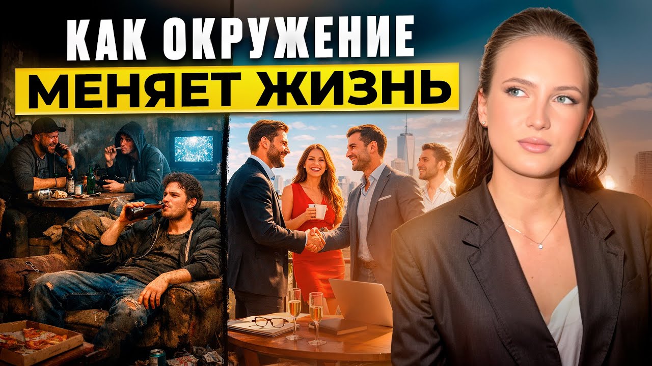 Как правильное Окружение превращает Мечты в реальность? Важность окружения и профессии.Старт карьеры