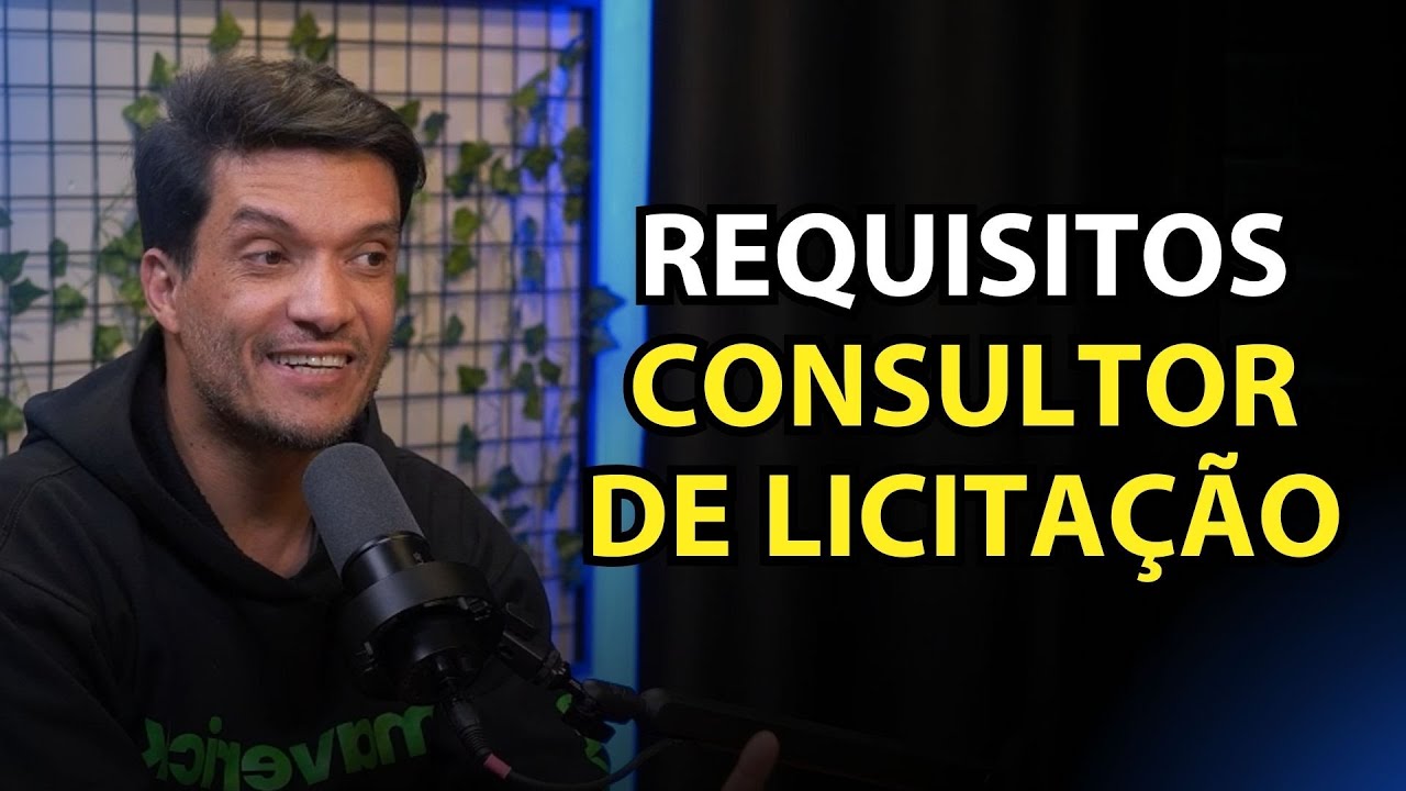 QUAIS SÃO OS REQUISITOS PARA PODER SE TORNAR UM CONSULTOR DE LICITAÇÃO? #compraspublicas #licitacao