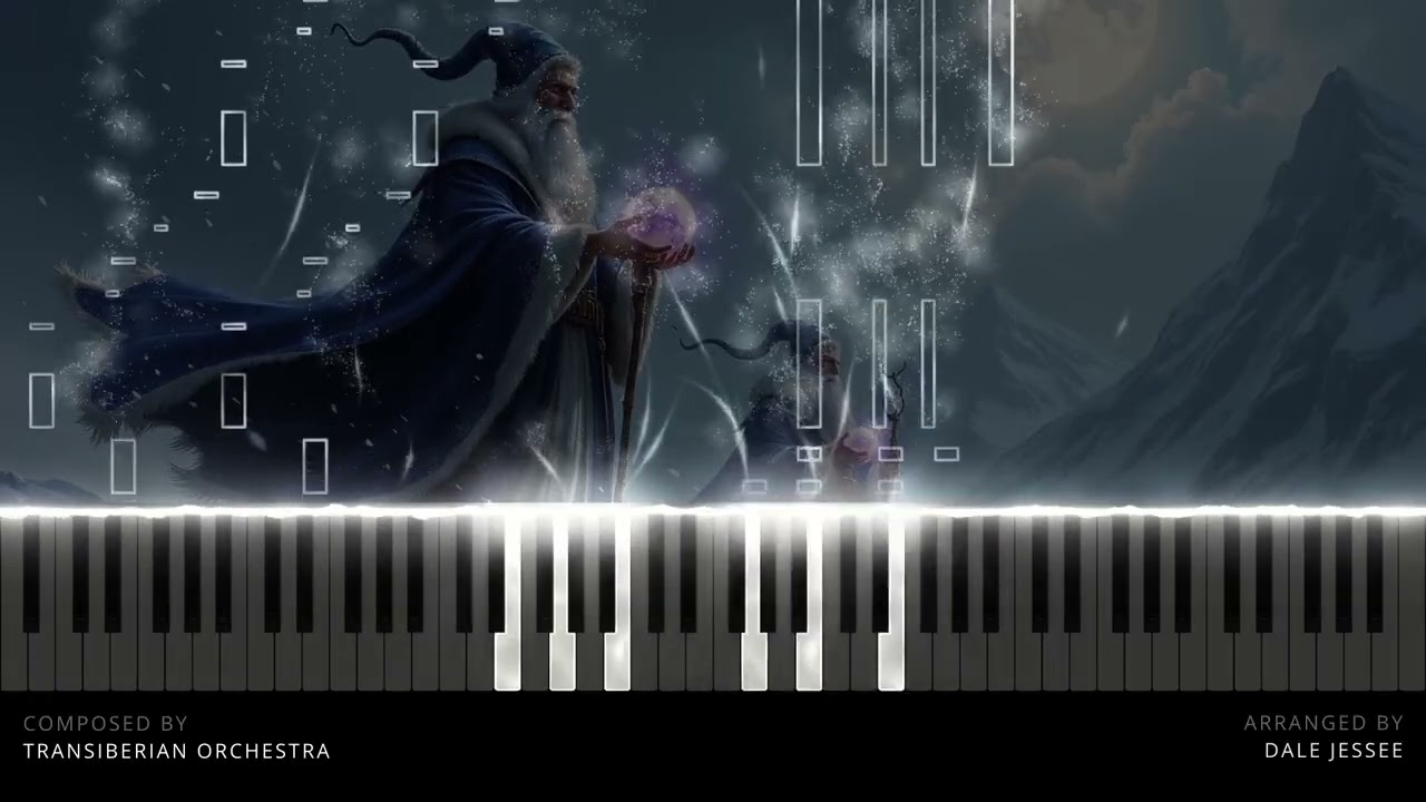 WIZARDS IN WINTER - Trans-Siberian Orchestra (Piano Arrangement)