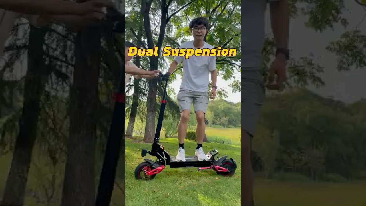 J15 Electric Scooter &ndash; Fold. Ride. Conquer. ⚡ Ultimate Suspension Test!