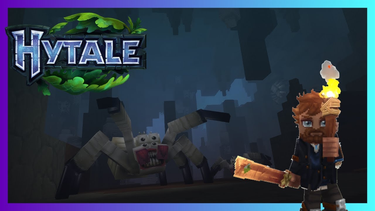 Hytale #004 - Wo kommen eigentlich die ganzen Spinnweben her?