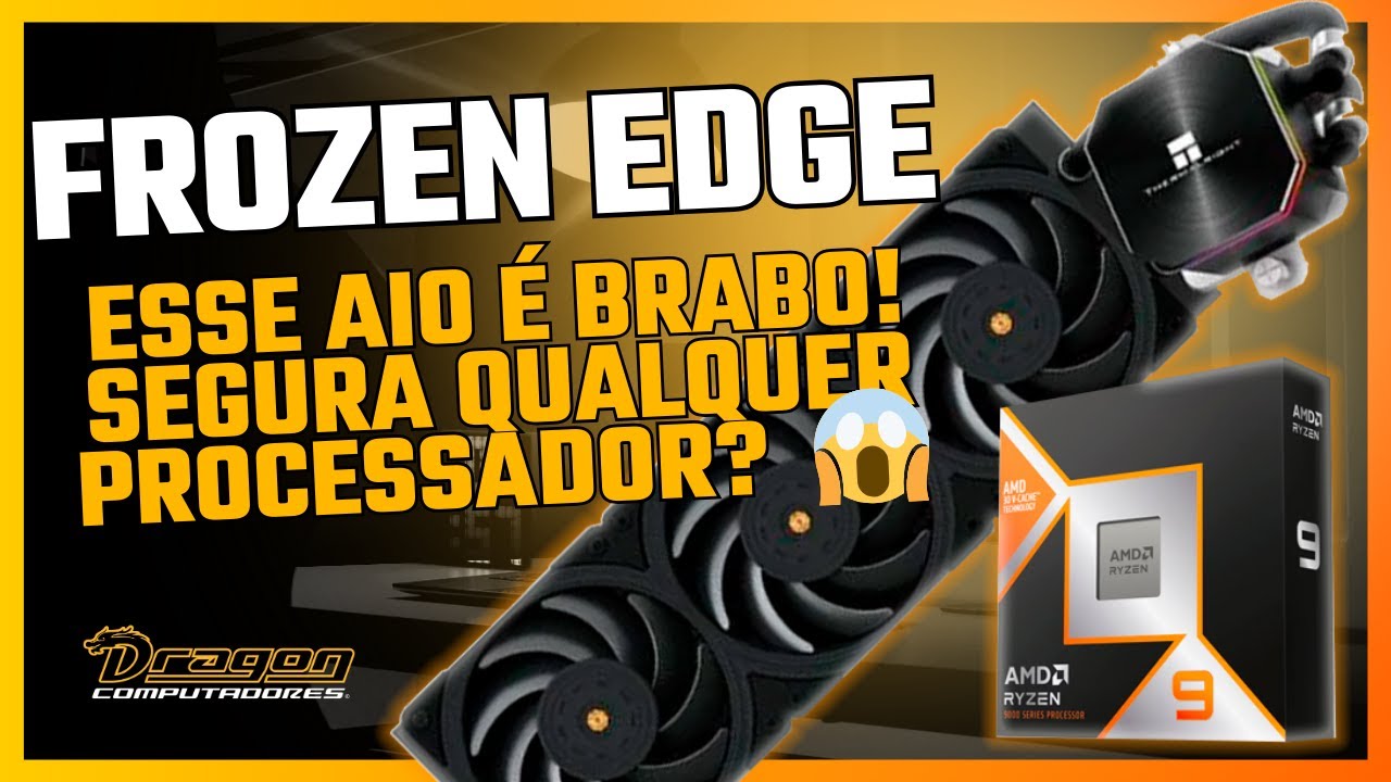 THERMALRIGHT FROZEN EDGE 360 ❄️ &ndash; O AIO QUE SEGURA AT&Eacute; OS MAIS QUENTES! 🔥 [Teste de Temperatura]