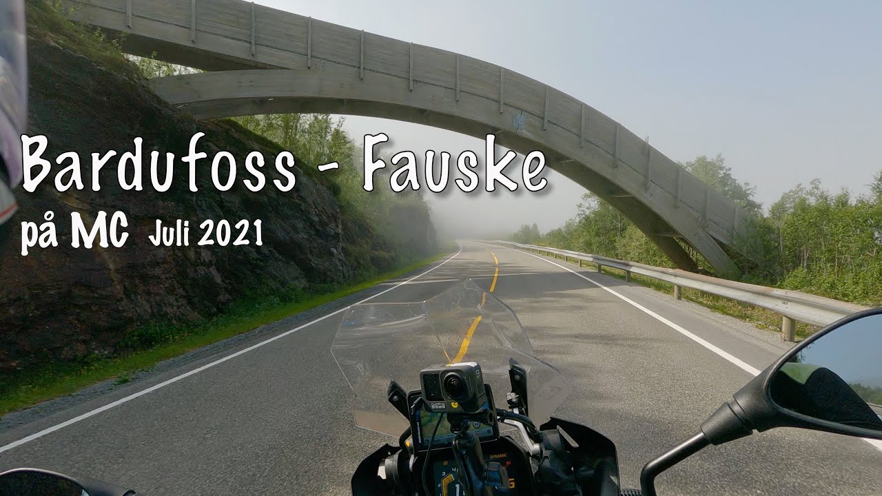 Bardufoss - Fauske, Norway, Motorcycle, July (Subtitled)