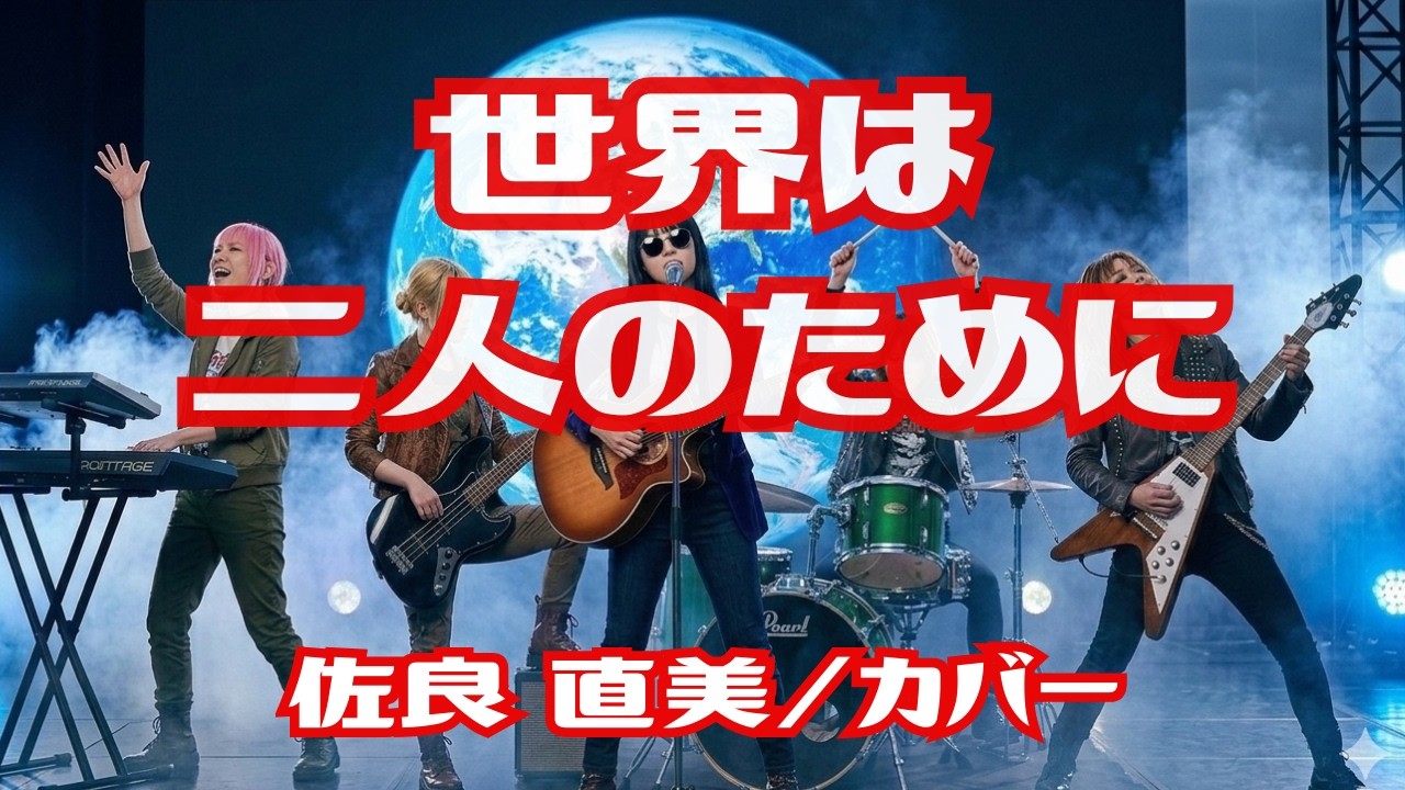 「世界は二人のために」佐良直美（カバー）昭和名曲 “The World for the Two of Us” Naomi Sagara／Rocka Boogie Sister's(AI Cover）
