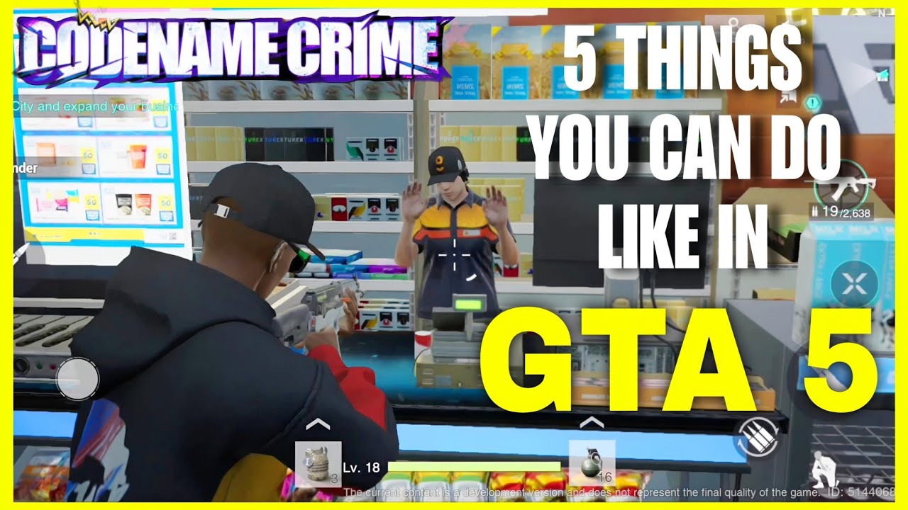 CODENAME CRIME: VICE OPEN WORLD | 5 THINGS THAT GIVE A REAL OPEN WORLD FEEL ON MOBILE