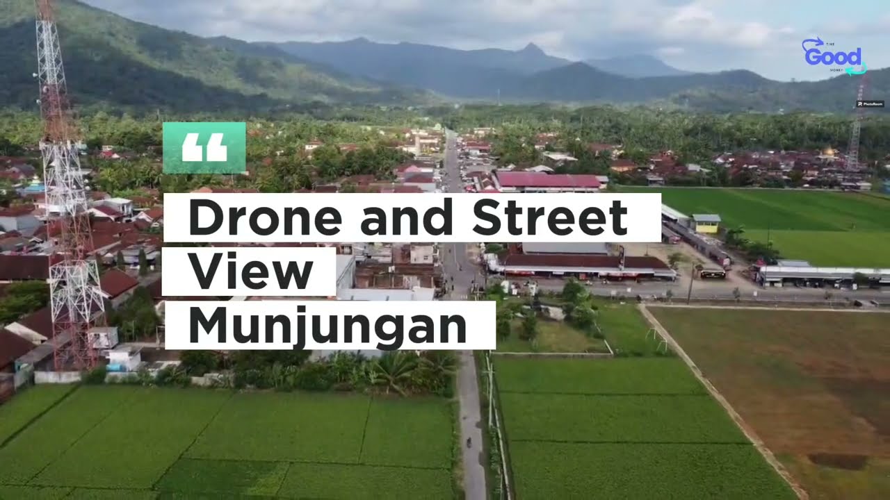 MUNJUNGAN Street View From Drone #munjungan #trenggalek #dronevideo
