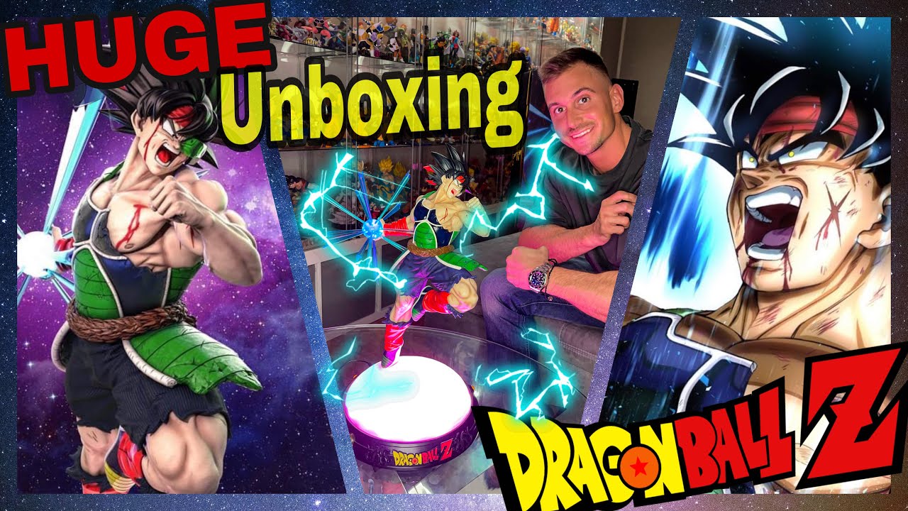 Dragonball Z 🐉 Bardock 🦍 1/4 scale Anime Resin Statue UNBOXING ( Kd Collectibles)