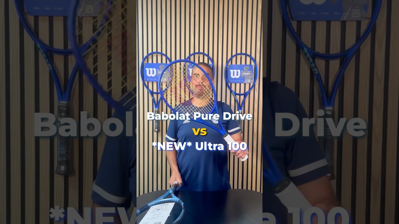 Babolat Pure Drive vs *NEW* Wilson Ultra 100 | Which is best? 