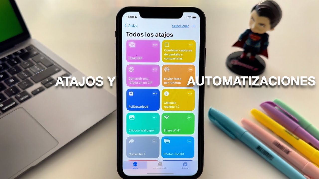 aprende ATAJOS Y AUTOMATIZACIONES para tu IPHONE