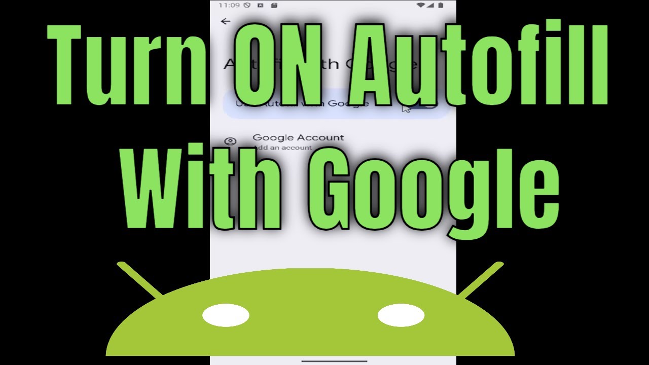 How to Turn On Autofill With Google on Android [2026]