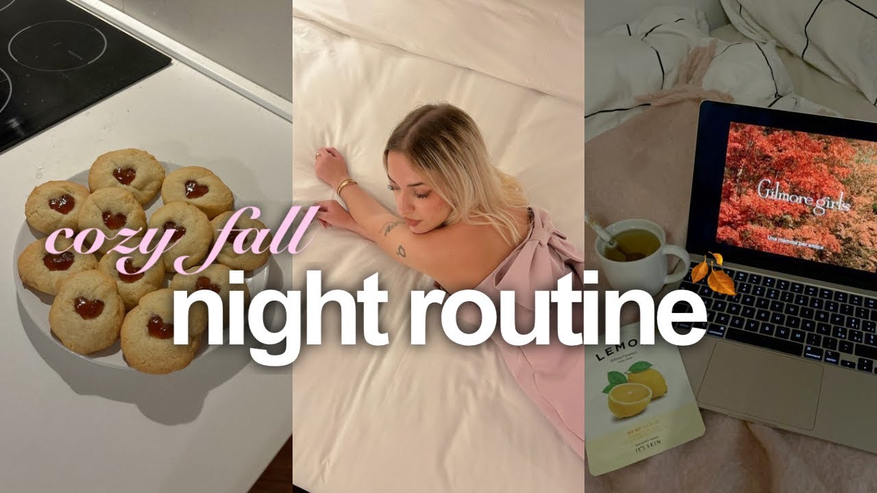 COZY FALL NIGHT ROUTINE🍂✨