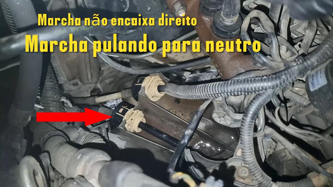 Marcha não engata, escapando, pulando para neutro troca das buchas do trambulador.