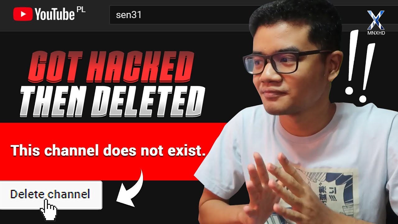 SEN 31 Channel got hacked and deleted ! He deserves your support 😭😭   YouTube