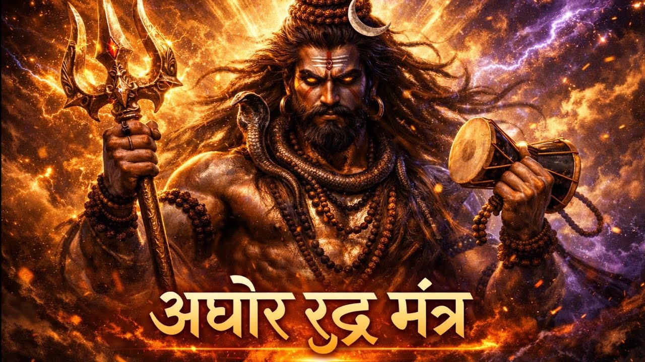 अघोर रुद्र मंत्र |  भजन - by Geet Sheetal Full Devotional Song2026 #meditation #harharmahadev 