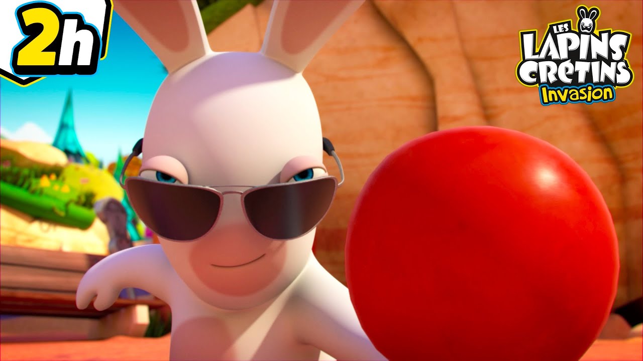 Affronte moi ! | Les Lapins Crétins Invasion 🐰 | Compilation 2H | Dessin animé