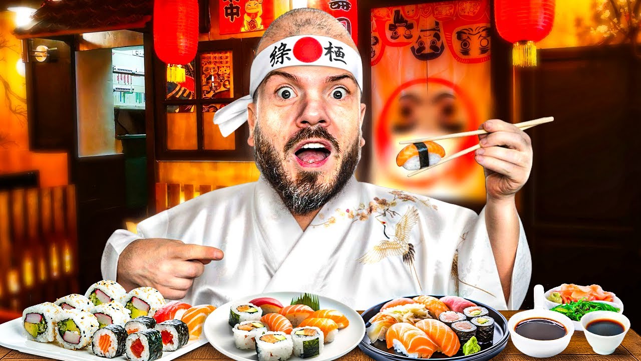 24H O&ugrave; je ne mange que des SUSHIS 🍣