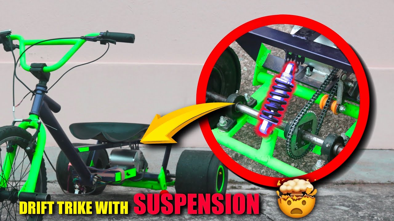 DRIFT TRIKE with SUSPENSION - OFF ROAD 🔥