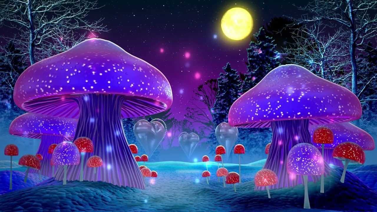 VIOLET MOON JOURNEY 🟣 A Psytrance Visual Journey
