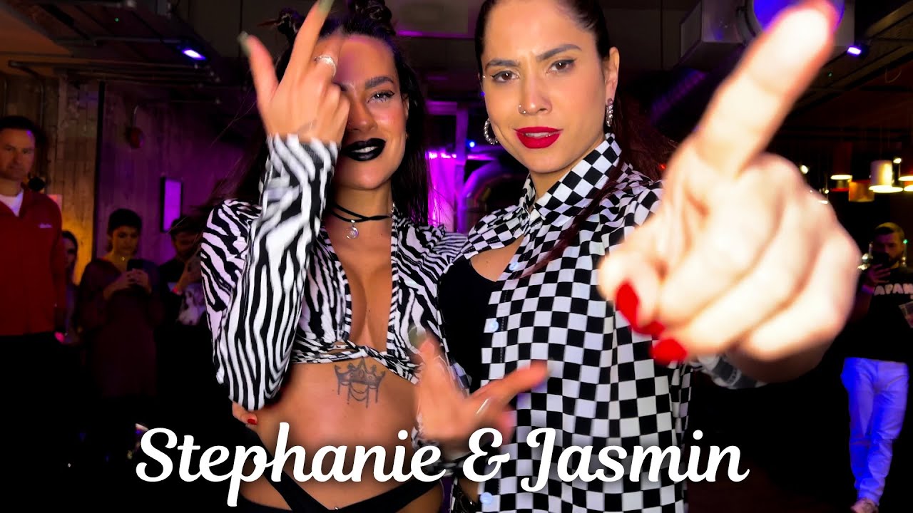 Bachata dance by Stephanie Lucero & Jasmin at Bachata Kiss💋 in London.